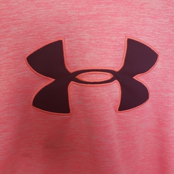 Under Armour Storm Pink and Navy Long Sleeve Hooded Sweatshirt Sz XL - Picture 8 of 10